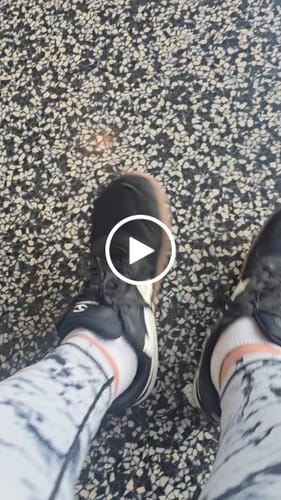 Customer video review of Hareball - Wide Toe Sneakers