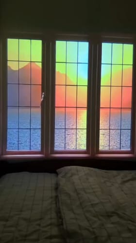 Customer photo review of Dreamlits Window Projector