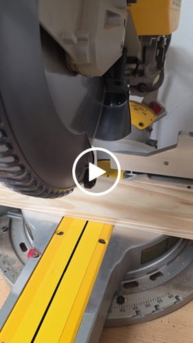 Customer video review of Dust Collection Chute for DeWalt DWS779/780 Sliding Miter Saw