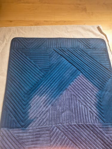 Customer photo review of Fabric Paint -- Blue