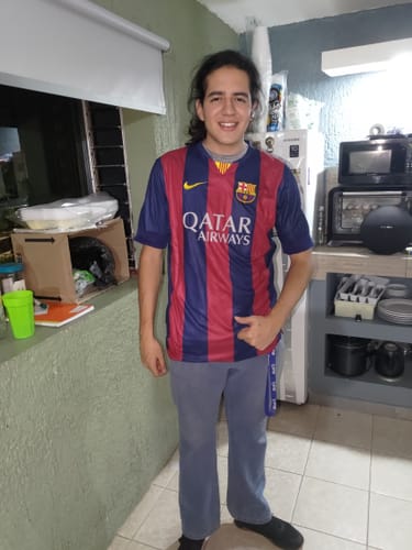Customer photo review of NEYMAR JR #11, Barcelona Local 2014/15
