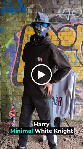 Customer video review of College hoodie