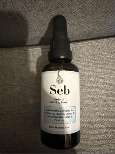 Customer photo review of Seb Natural Calming Serum