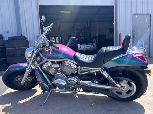 Customer photo review of Raven Super Colorshift Paint Basecoat Midcoat