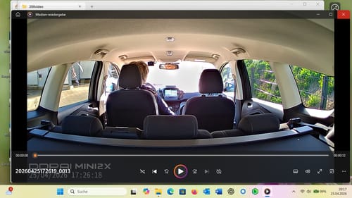 Customer photo review of MINI2X 2K Dash Cam