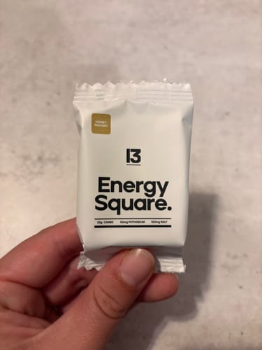 Customer photo review of 13 Energy Squares.