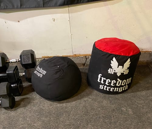 Customer photo review of Strongman Sandbag