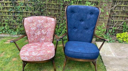 Customer photo review of Fabric Paint -- Dark Blue