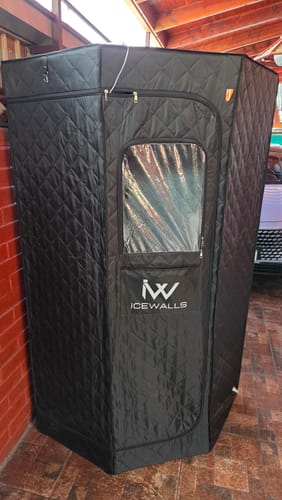 Customer photo review of Sauna Portátil 2.0