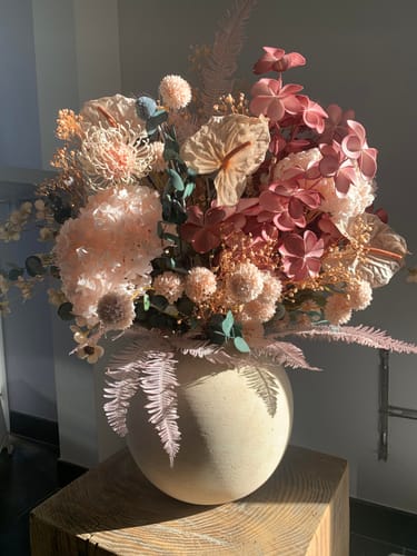 Customer photo review of Terra vase - Beige (PRÉCOMMANDE – EXPÉDIÉ LE 14/04)