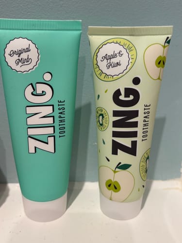 Customer photo review of Original Mint Toothpaste