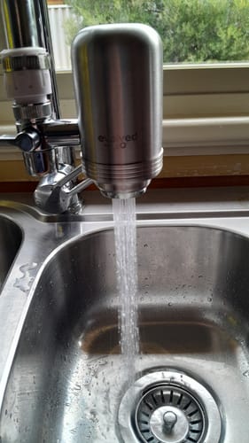 Customer photo review of Evolved H2O™ Advanced Tap Filter