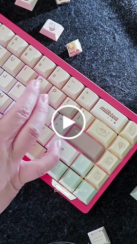 Customer video review of KEYGEEK M3 LINEAR SWITCH FACTORY LUBED (10PCS)