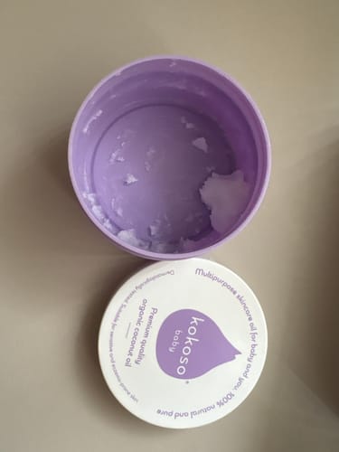 Customer photo review of Kokoso Baby® Coconut Oil