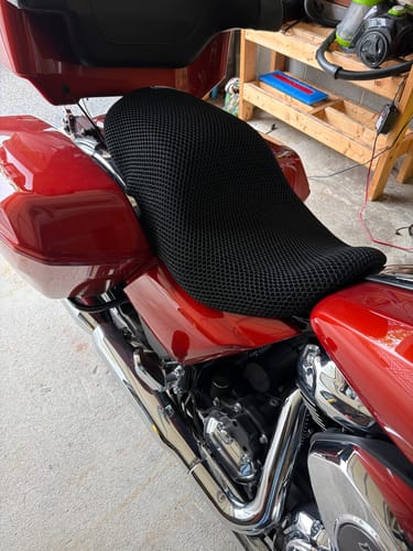Customer photo review of Wind Rider Seat Cover