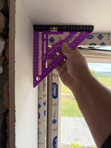 Customer photo review of SquiJig | Fusion PRO 7.5 Inch Rafter square
