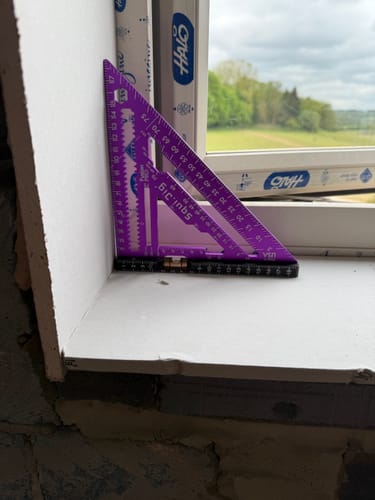 Customer photo review of SquiJig | Fusion PRO 7.5 Inch Rafter square