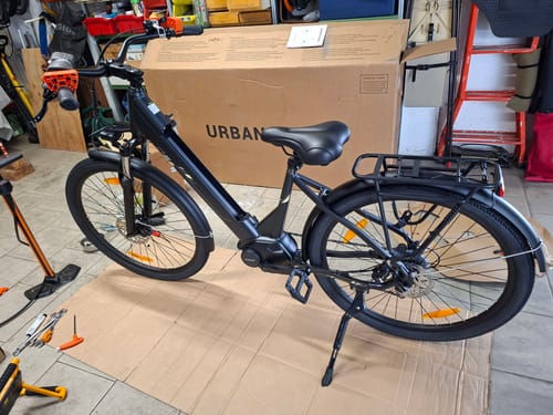 Customer photo review of Touroll Urbano 3 Mid-Drive Electric Bike