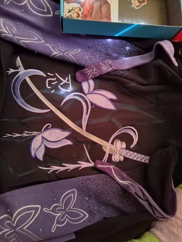 Customer photo review of Lethal Butterfly Zipper Hoodie Preoder