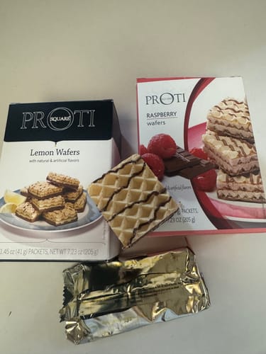 Customer photo review of Proti Wafer SQUARES