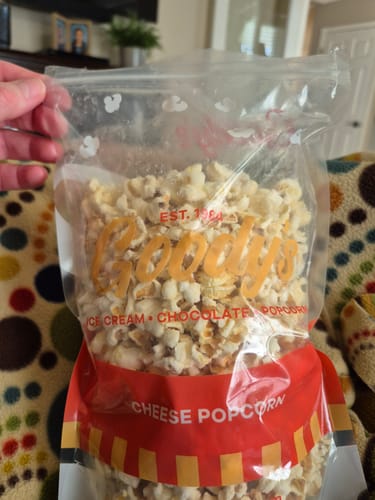 Customer photo review of Cheese Popcorn