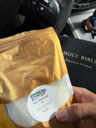 Customer photo review of Health Bible (Print + Digital) + Salt