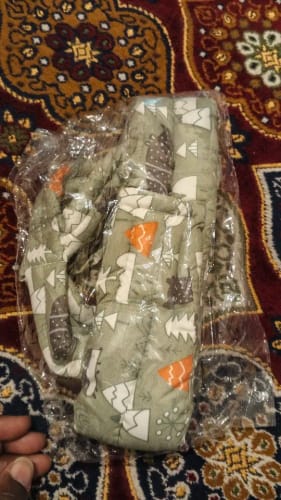 Customer photo review of Gorro protector antigolpes para bebé