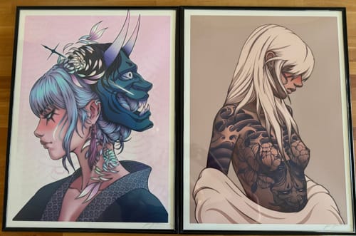 Customer photo review of UTSUROI 移ろい- Limited Edition Print