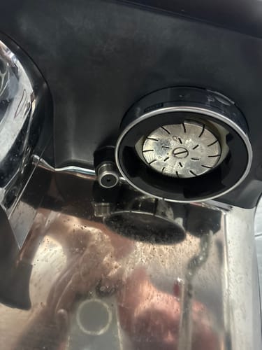 Customer photo review of High Diffusion Espresso Shower Screen - Breville