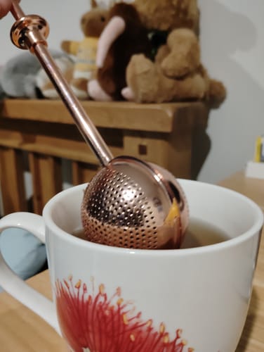 Customer photo review of Hemp Relief Tea
