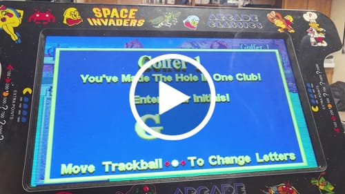 Customer video review of Cocktail Arcade Machine 4600 Games 32 inch screen Tilt Up Black Multi Cade