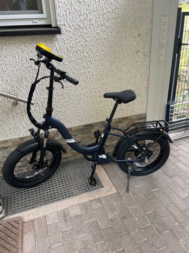 Customer photo review of Touroll S2 Folding Fat Tire Electric Bike