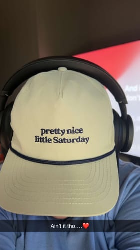 Customer photo review of Pretty Nice Little Saturday | Rope Hat