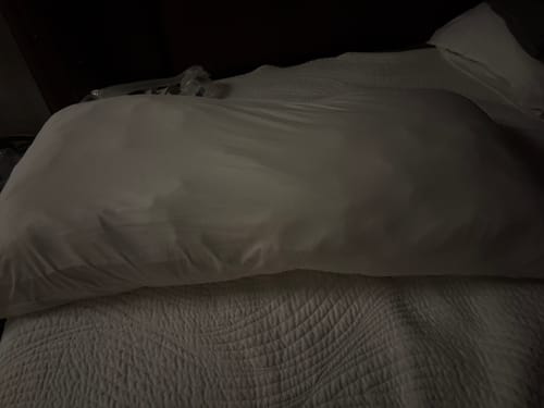 Customer photo review of Mellow Cooling Pillowcases (2-Pack)