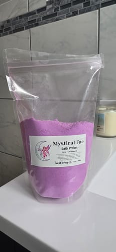 Customer photo review of Mystical Fae Bath Potion