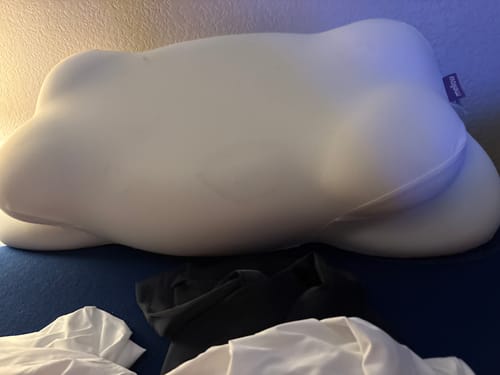 Customer photo review of Cloud Cooling Pillow Case