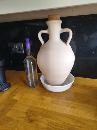 Customer photo review of Amphora, Urn, Pot For Water Purification, Detox, Conditioning And Energising