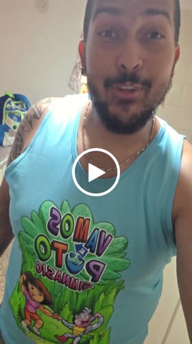 Customer video review of Vamos Al Puto Gimnasio Premium Tank Top