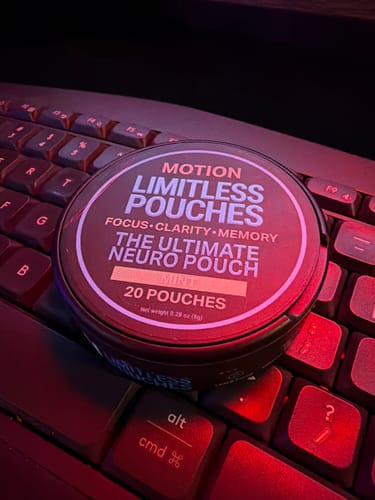 Customer photo review of MOTION Focus & Energy Nootropic Dietary Supplement – Mint