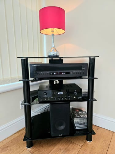 Customer photo review of Donner MAMP2 2 Channel Amplifier