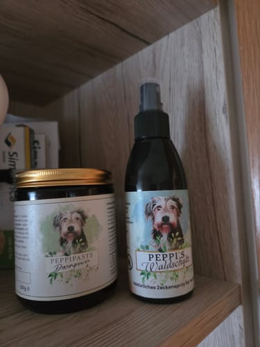 Customer photo review of PeppiPaste - Darmpower | Natürliche Darmpflege für Hunde