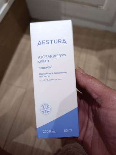 Customer photo review of Aestura - Crème hydratante Atobarrier 365 - 80ml