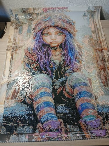 Customer photo review of 5D Diamond Painting – Emilys Zauberblick