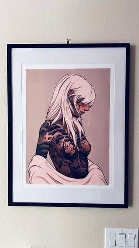 Customer photo review of UTSUROI 移ろい- Limited Edition Print