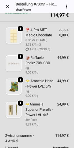 Customer photo review of 😶🌫️ Amnesia Haze - Power LVL: 5/5
