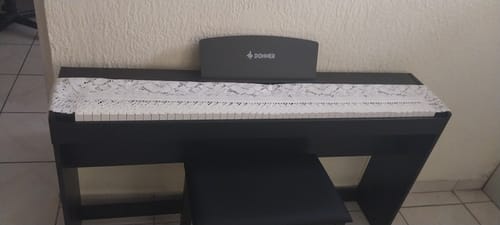 Customer photo review of Donner DDP-50 Piano digital de 88 teclas contrapesadas
