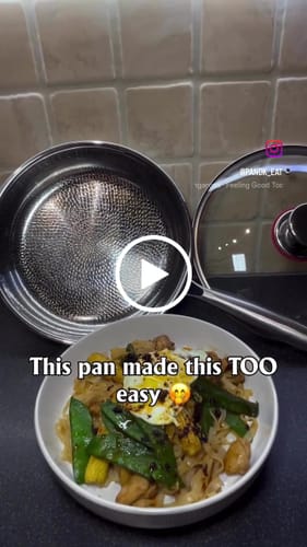 Customer video review of Hand-Hammered Titanium Pan