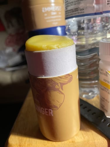 Customer photo review of Sweet Ginger Vapor Rub Stick