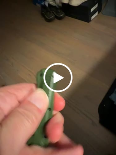Customer video review of VT Black Rocket Mini OTF Knife