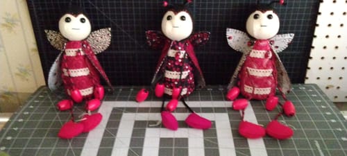 Customer photo review of Arm Chair Pin Cushion FREE PATTERN